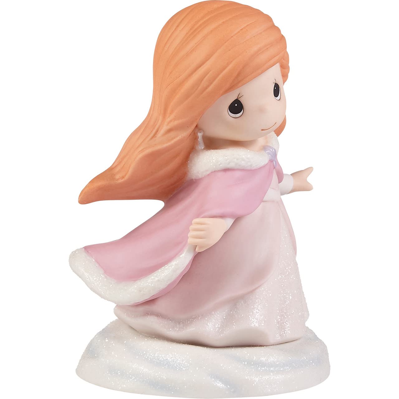 Bundled Up and Ready for Adventure Disney Ariel Figurine