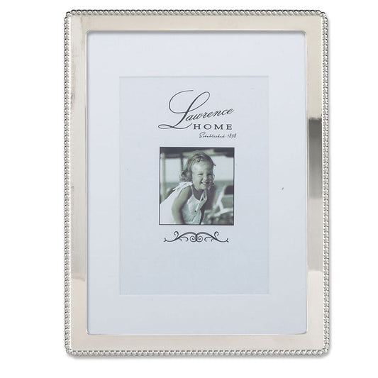Lawrence Frames 710780 Silver Metal 8 x 10" Picture Frame