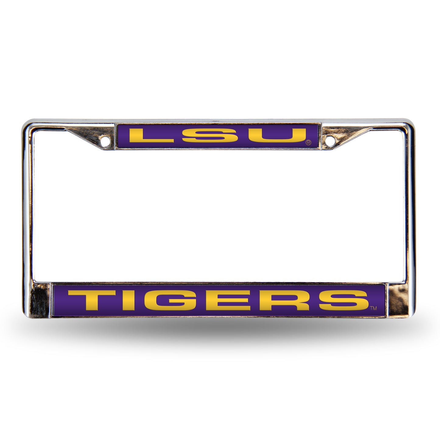Louisiana-St-LSU-Tiger's Chrome Metal Laser Cut License Plate Frame