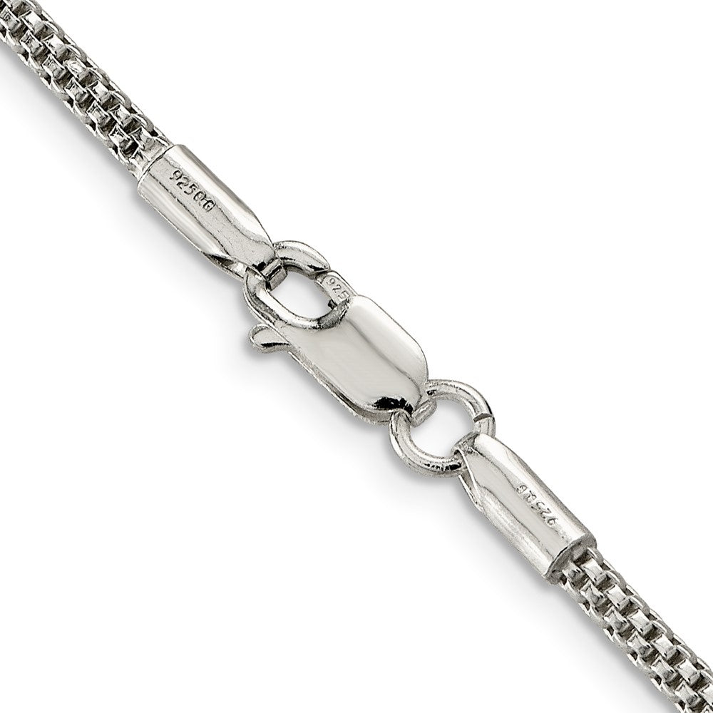 Sterling Silver 2.4mm Corona Chain 24 Inches