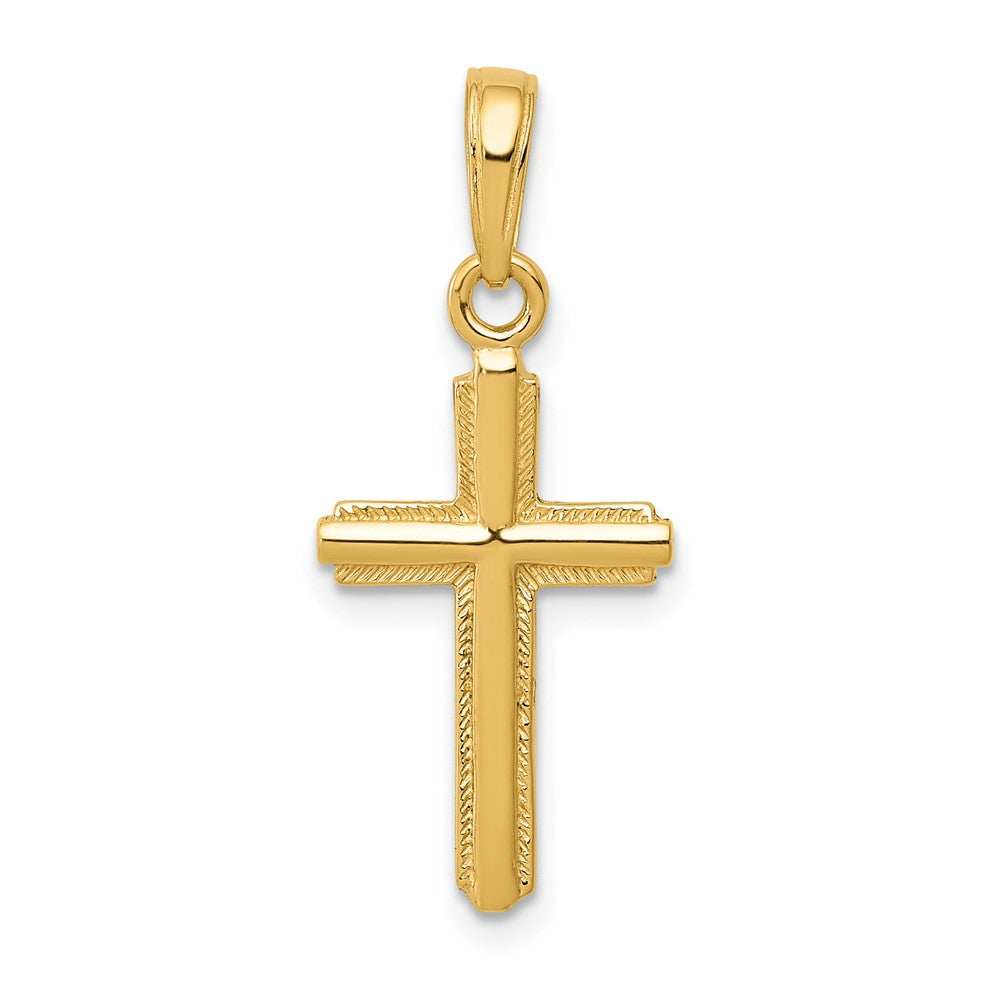 10k Gold Cross Pendant