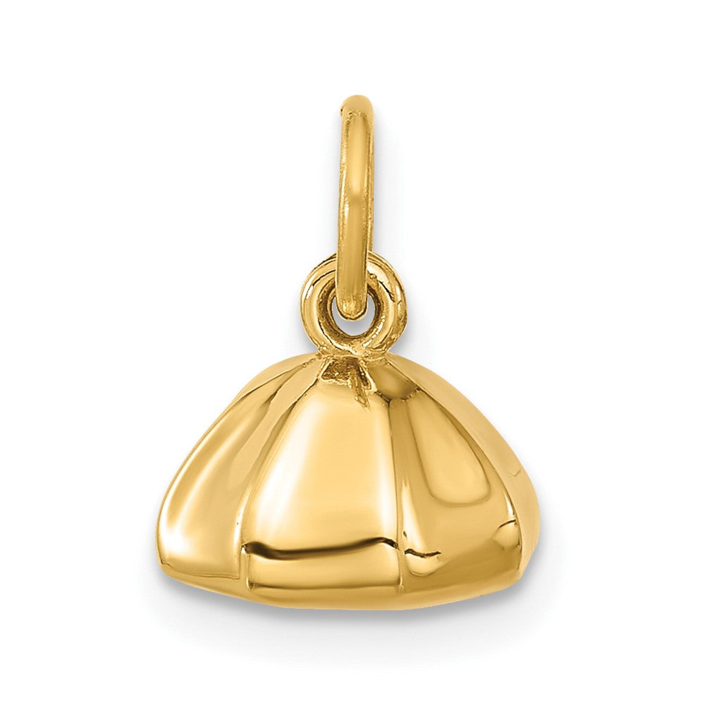 14k Yellow Gold Fancy Dumpling