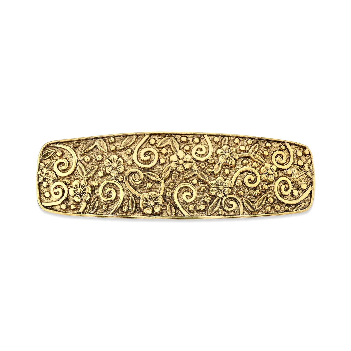 1928 Jewelry Women's Floral Hair Barrette, (1 Pcs)
