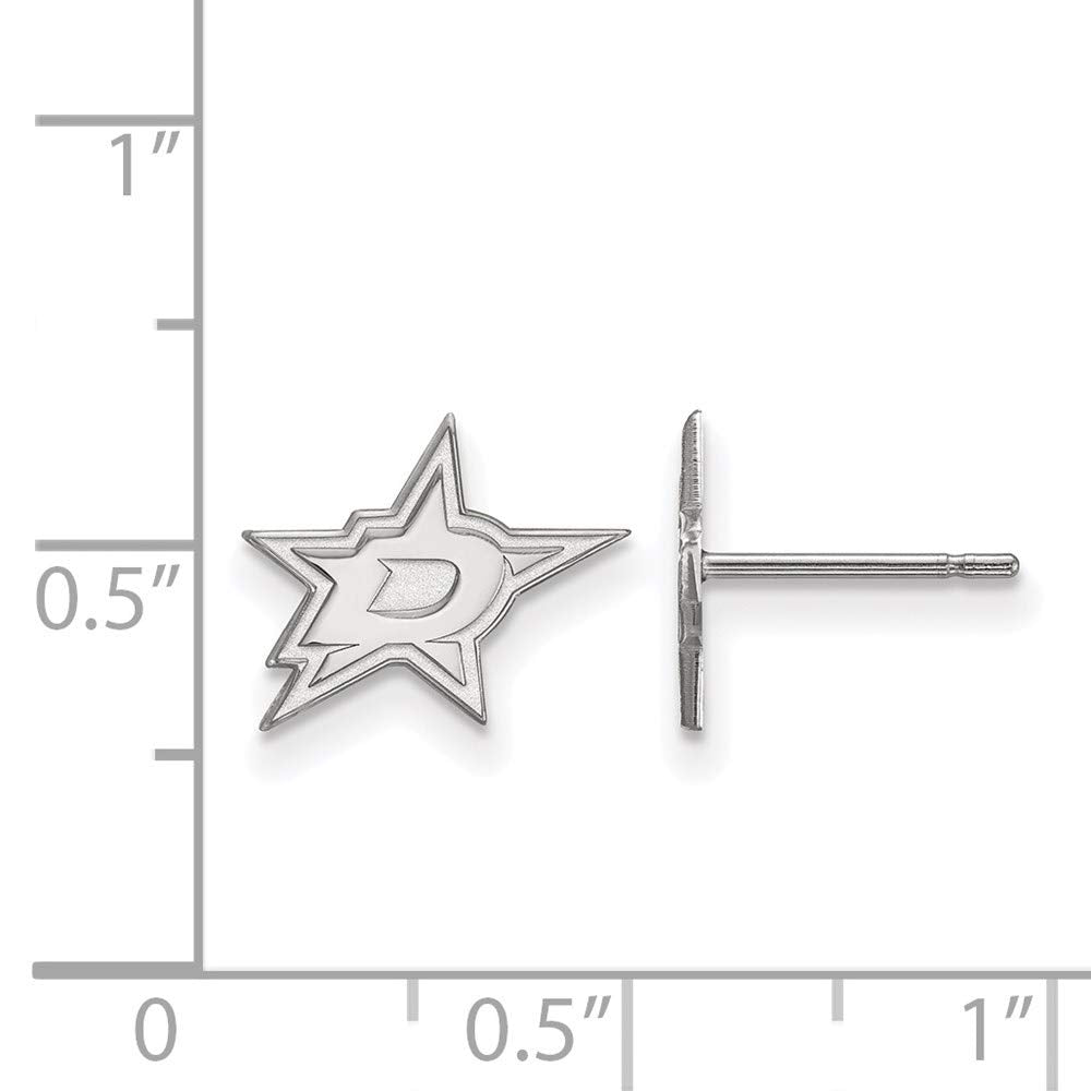 Women's Dallas Stars Sterling Silver XS Post Earrings
