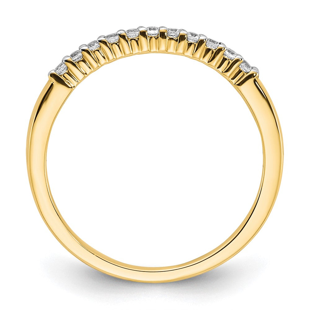 10K CZ Wedding Band
