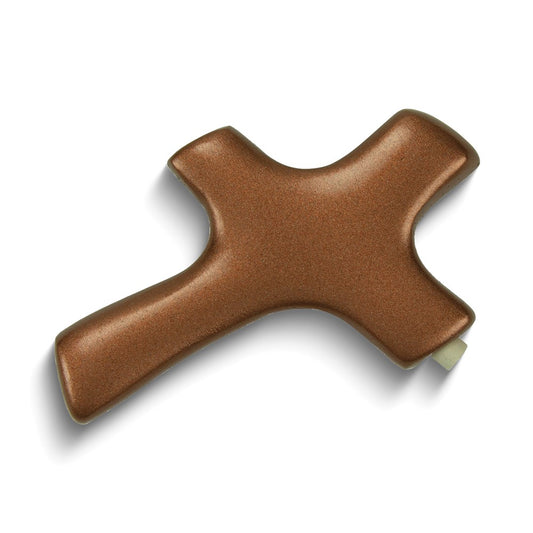 Blank Copper Enamel Metal Palm Cross