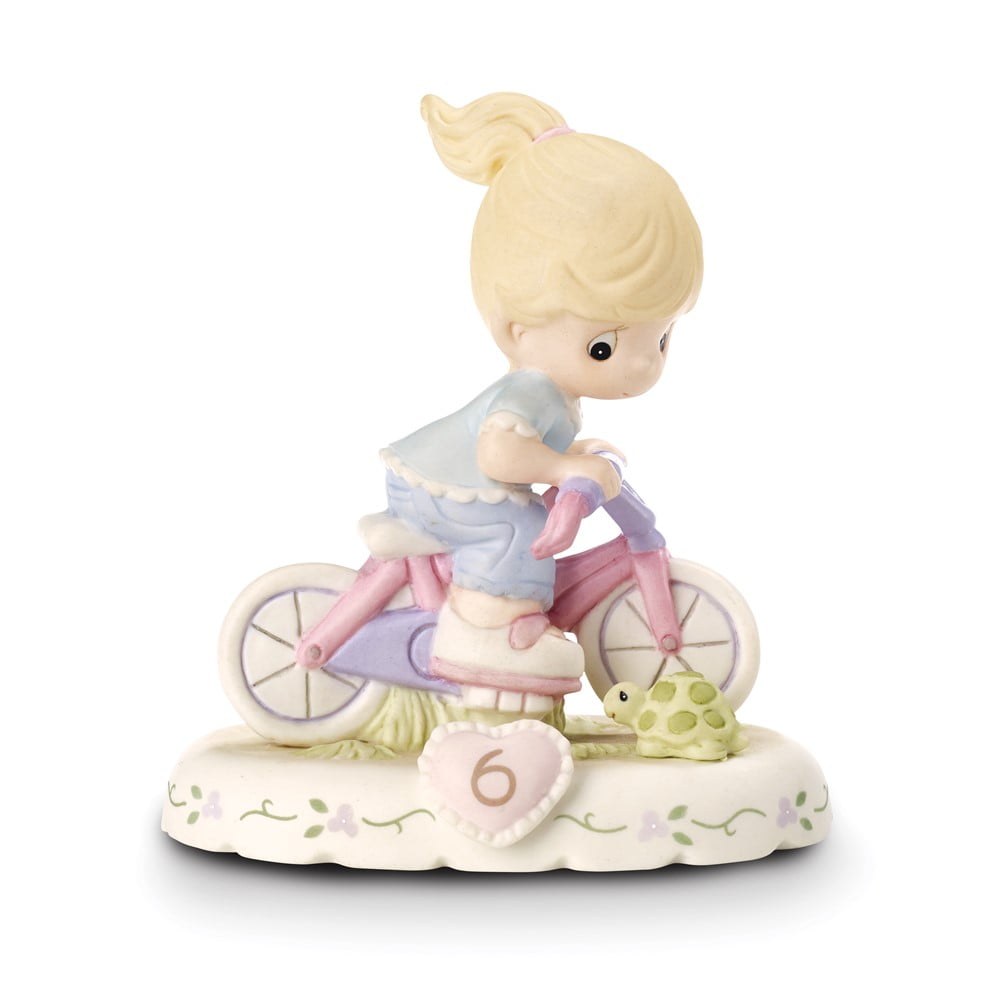 Precious Moments Growing in Grace Age Six Blonde Porcelain Figurine QGP724