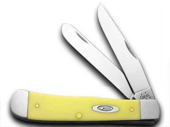 Case Yellow Trapper Pocket Knife