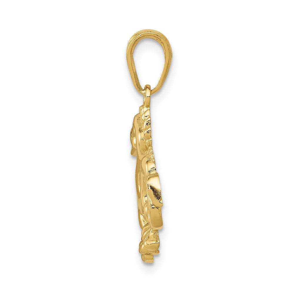 10k Gold Dragon Pendant