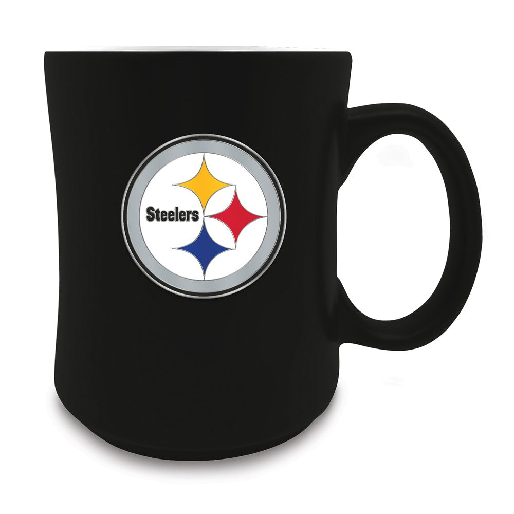 NFL Pittsburgh Steelers Ceramic 19 ounce Mug with Emblem