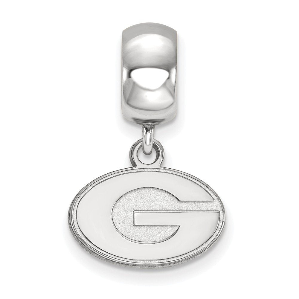 LogoArt Sterling Silver Georgia Southern University Small Pendant Necklace