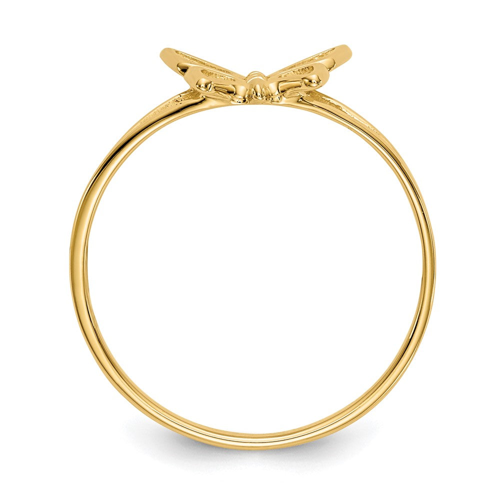 10k Children's Butterfly Ring Size 5