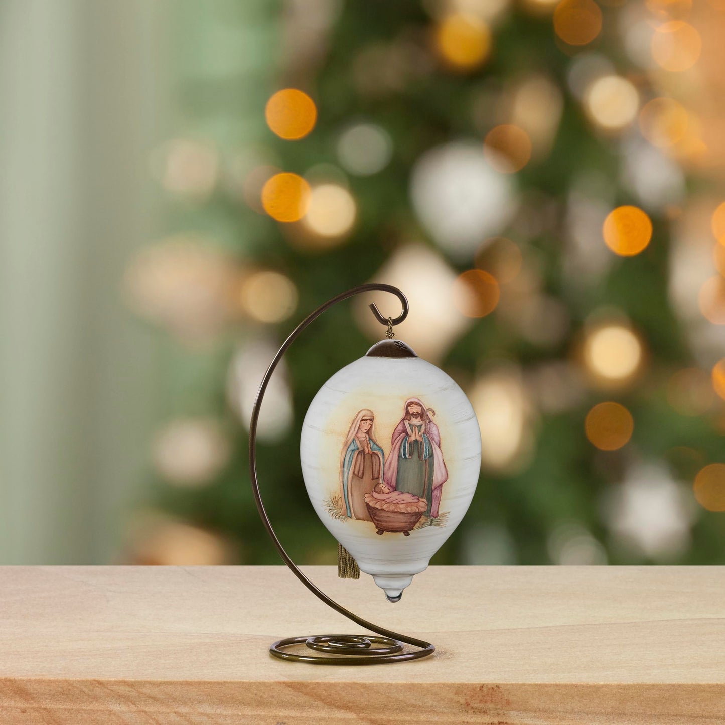 Ne'Qwa Ornament, Let Every Heart Prepare Him Room (7231115)