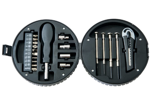 20-Piece Tool Set in Tire Case