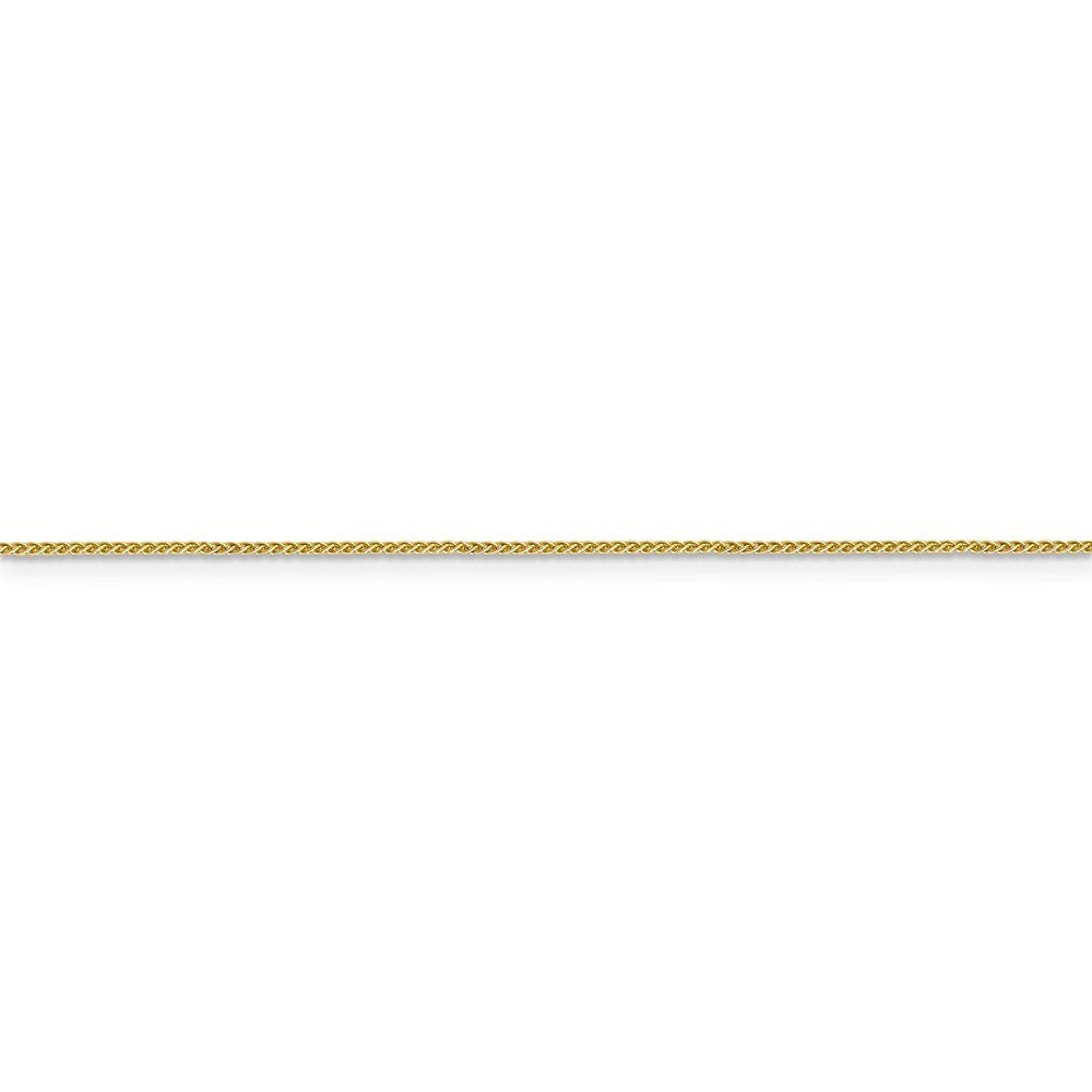 10k .85mm Spiga Chain Anklet