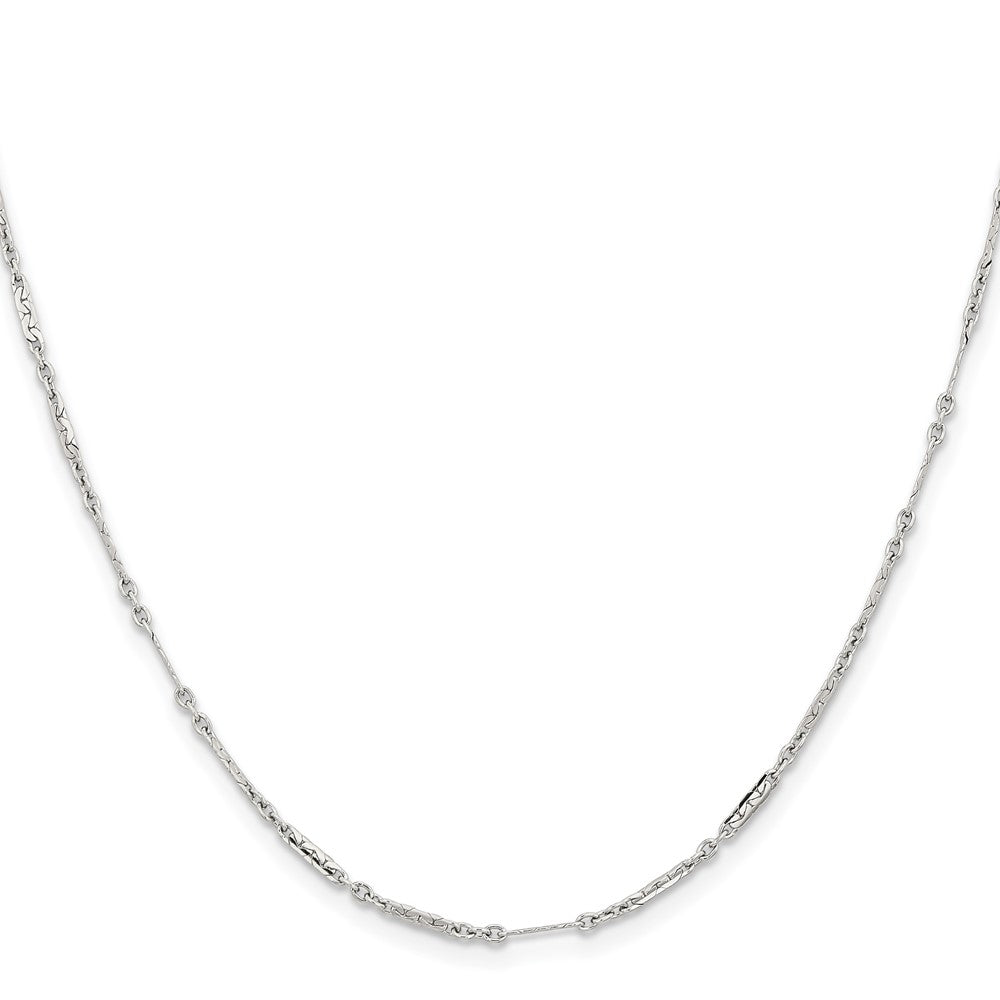 Stainless Steel Polished 1.8mm 18in Fancy Link Chain