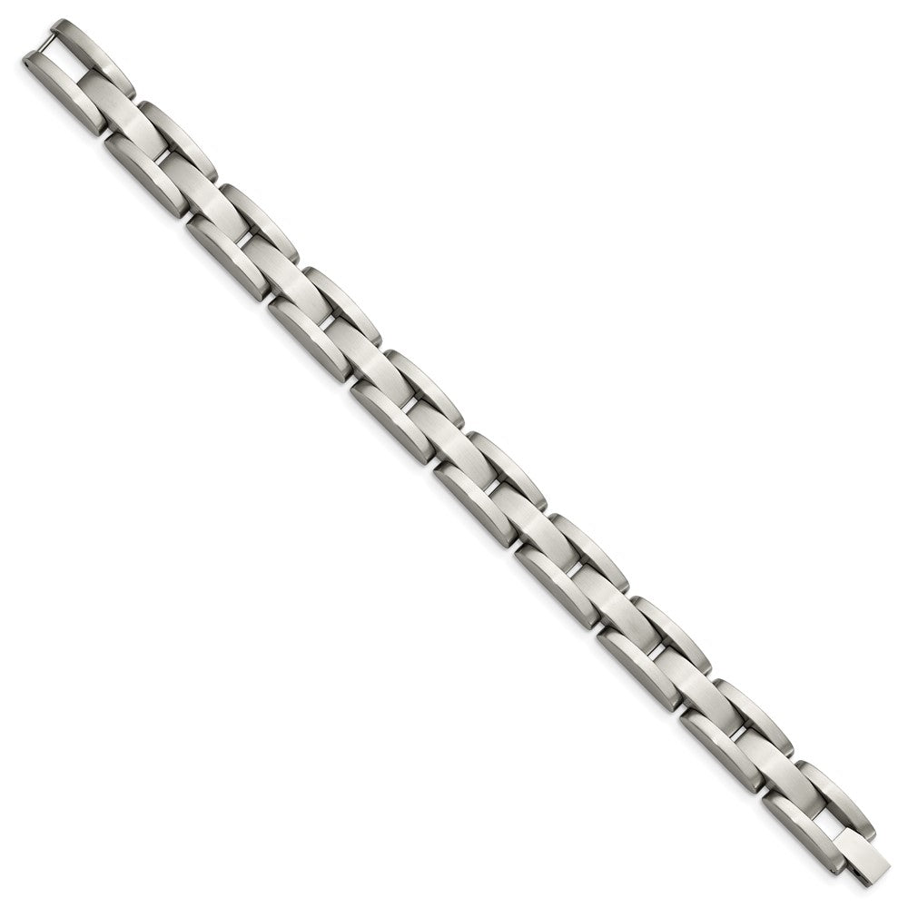 Stainless Steel Brushed 8in Bracelet 8 inches
