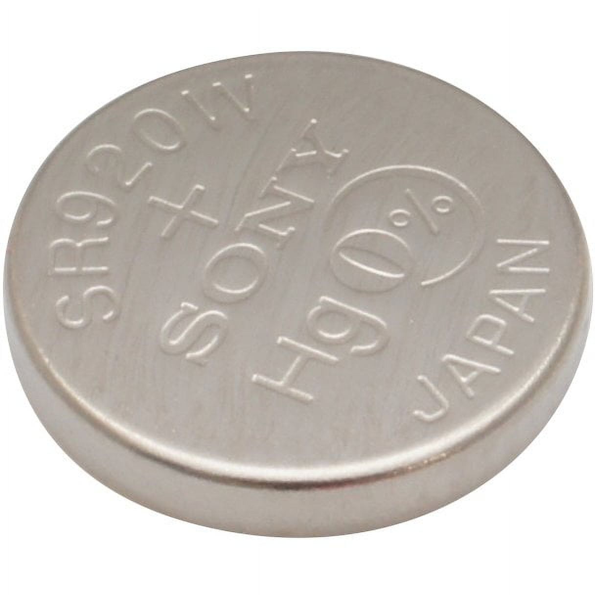 Sony #370 SR920W 1.55V Silver Oxide Watch Battery