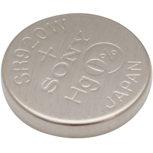 Sony #370 SR920W 1.55V Silver Oxide Watch Battery