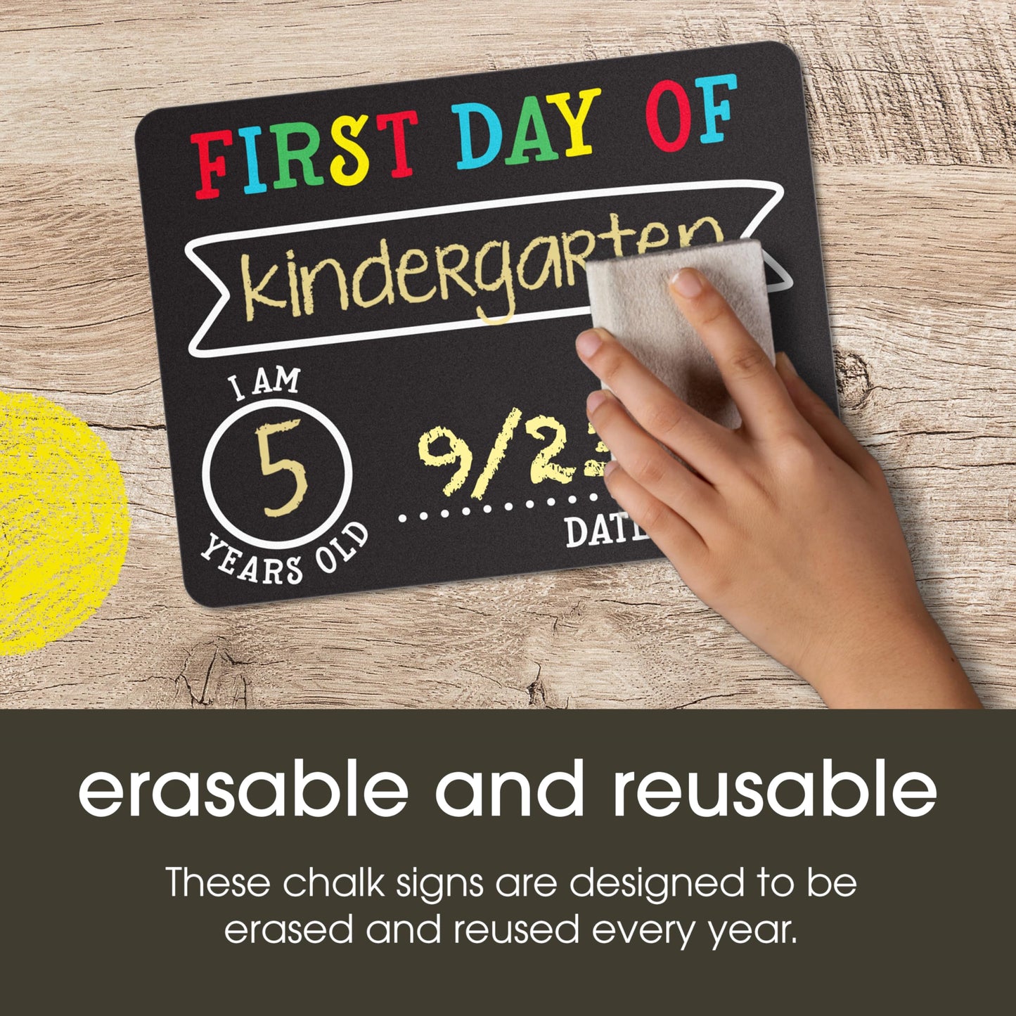 Pearhead First and Last Day Chalkboard Signs