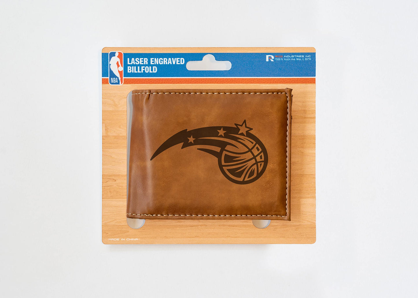 4" Brown NBA Orlando Magic Billfold Wallet