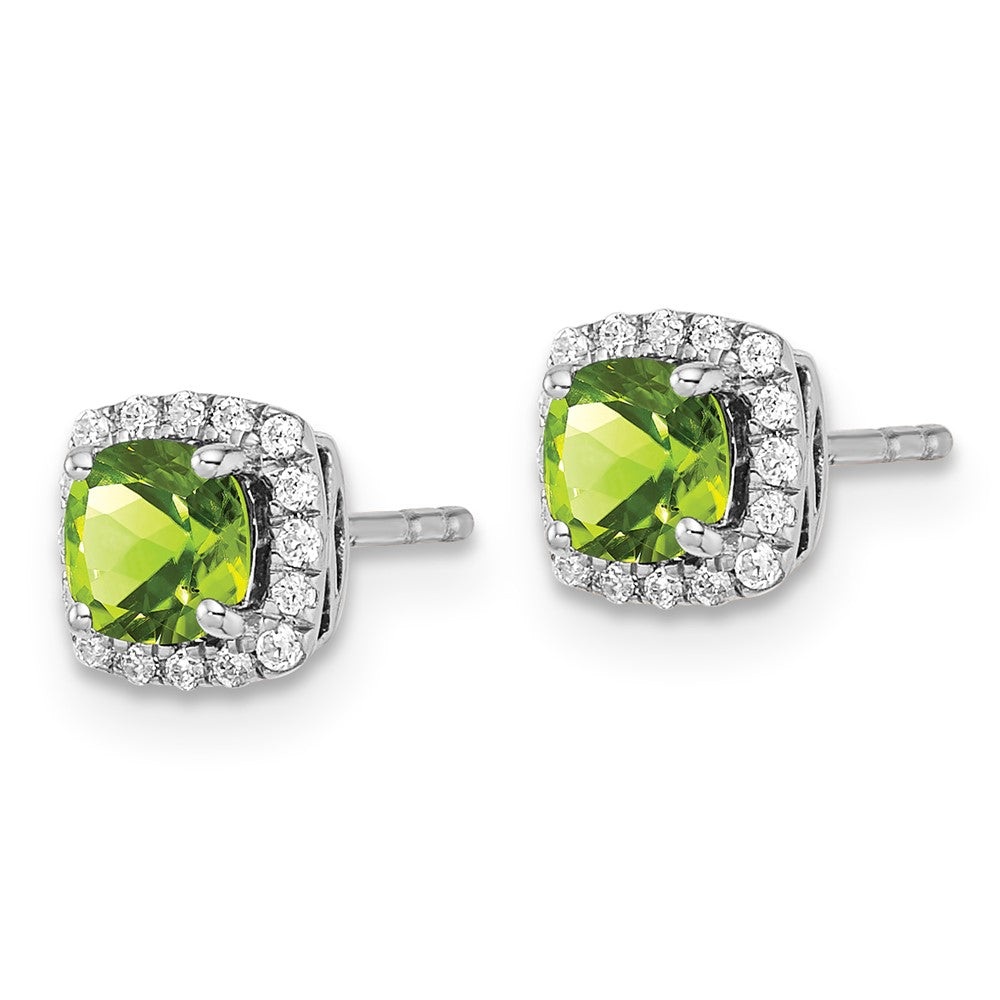 SS ANT Peridot and Diamond Earring version