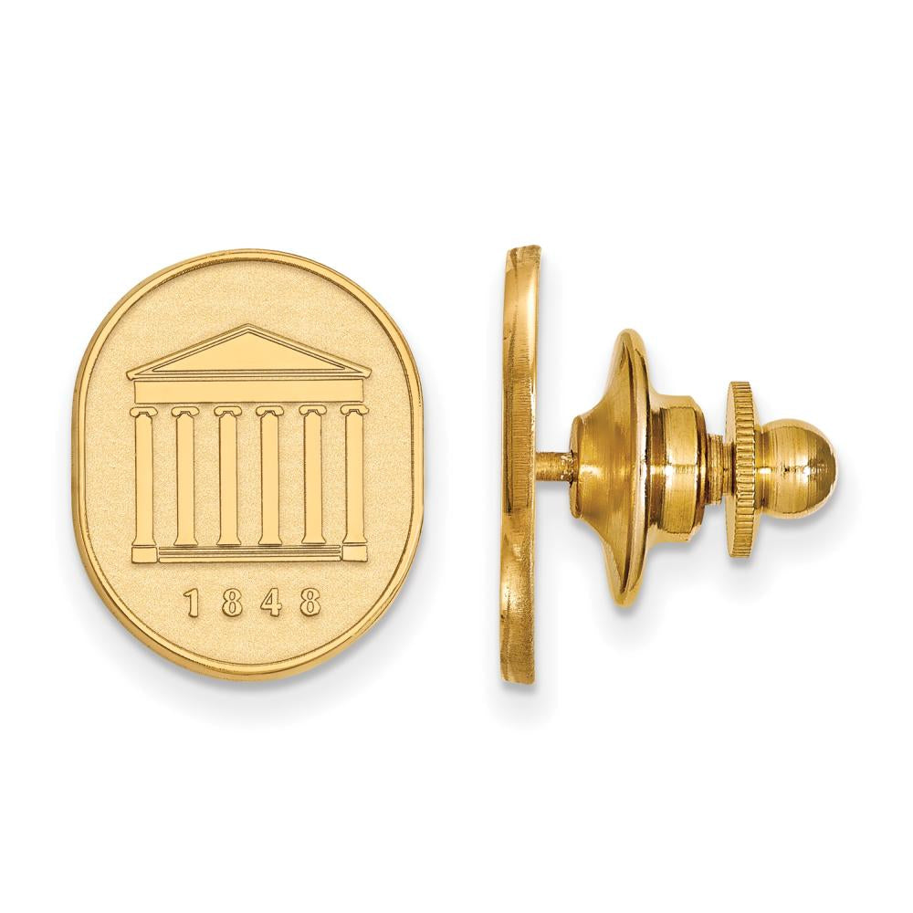 14k Gold LogoArt University of Mississippi 1848 Crest Lapel Pin Q4Y072UMS
