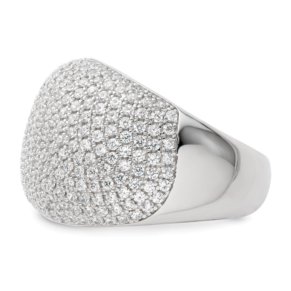 Sterling Silver & CZ Brilliant Embers Ring