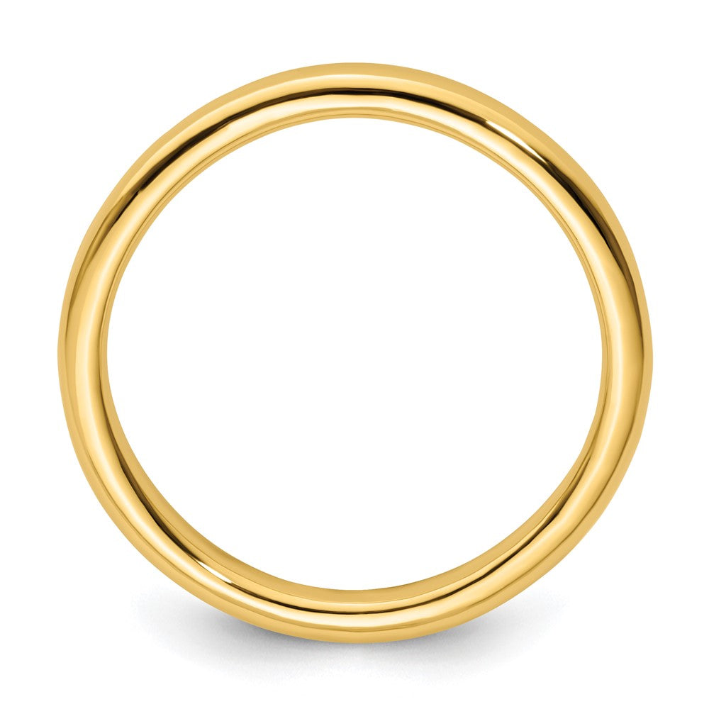 Sterling Silver Stackable Expressions Gold-plated Polished Ring Size -7