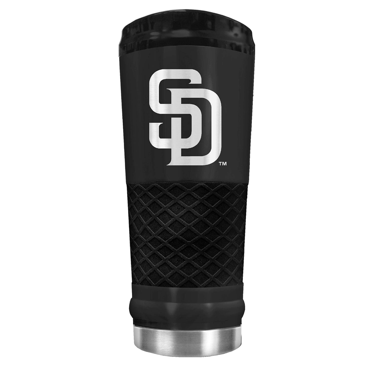 San Diego Padres Stealth Matte 24oz Tumbler - Black - No Size