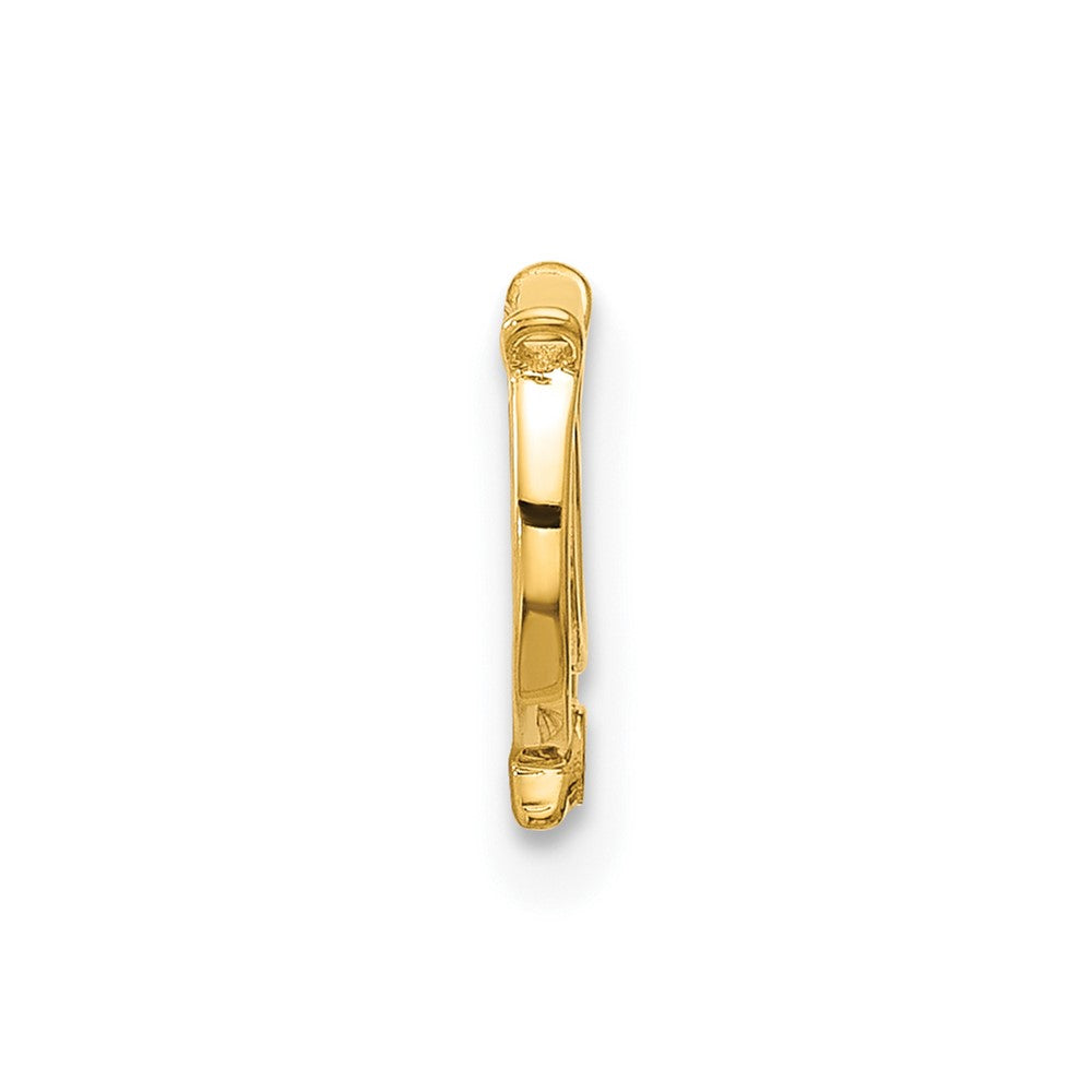 Stella & Dot 10ky Diamond Initial Q Charm Element