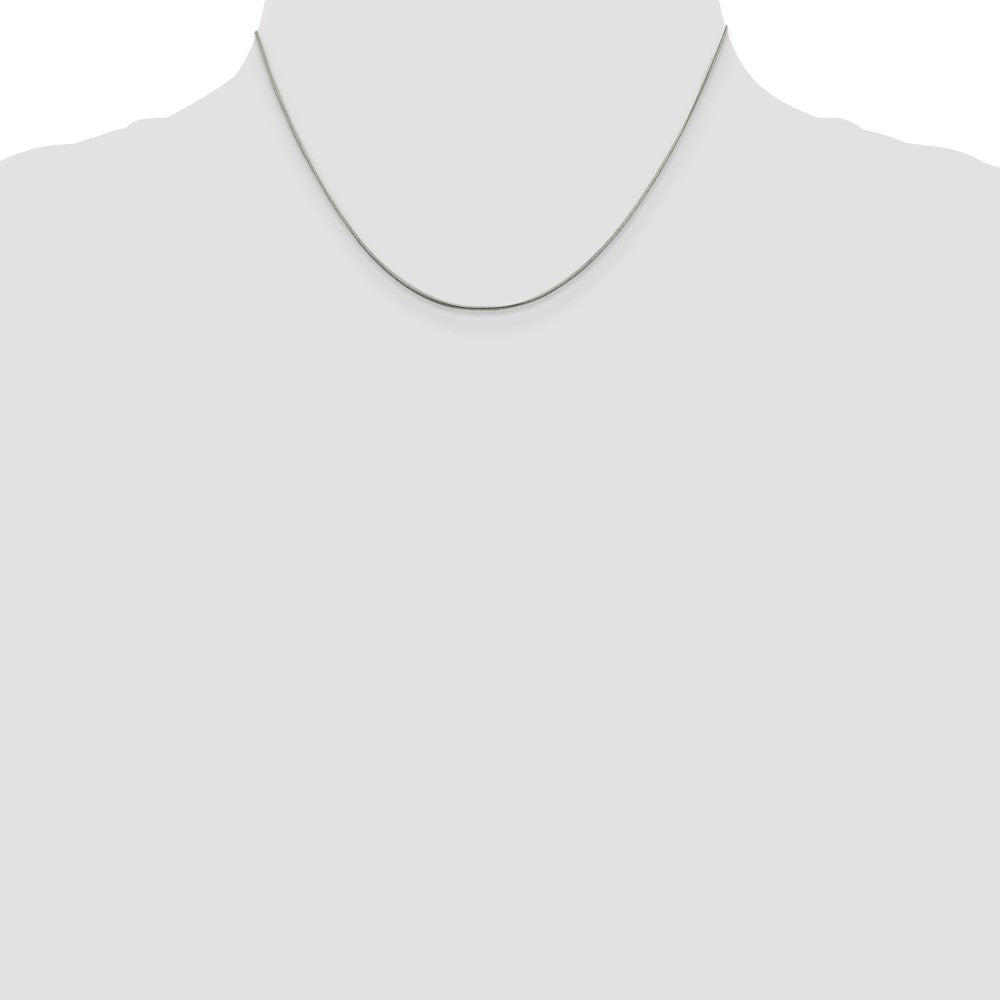 Sterling Silver .8mm Snake Chain 16 Inches