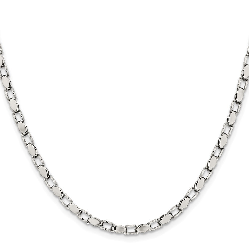 Stainless Steel Polished Fancy Link 20in Chain