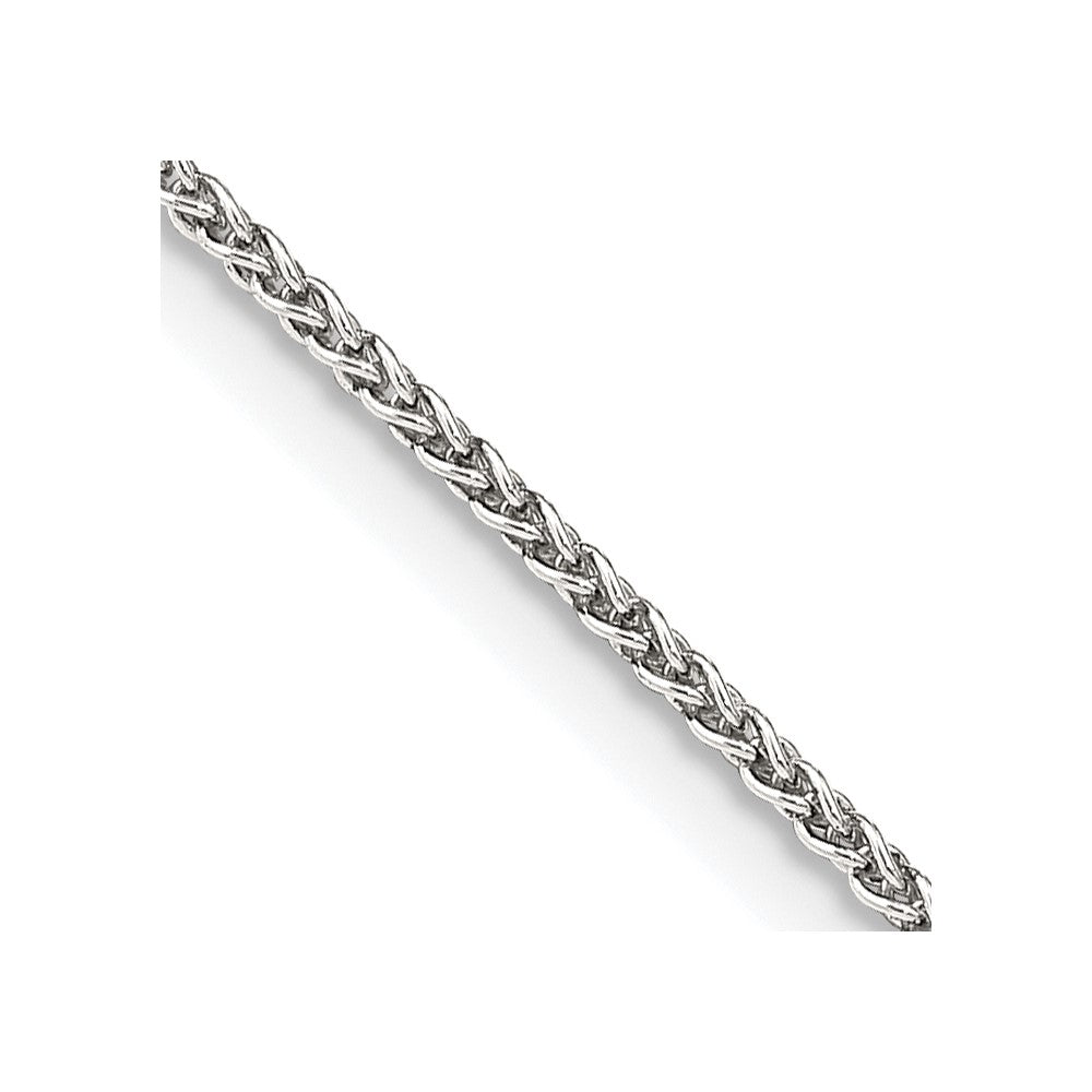 Sterling Silver 1.5mm Round Spiga Chain 30 Inches