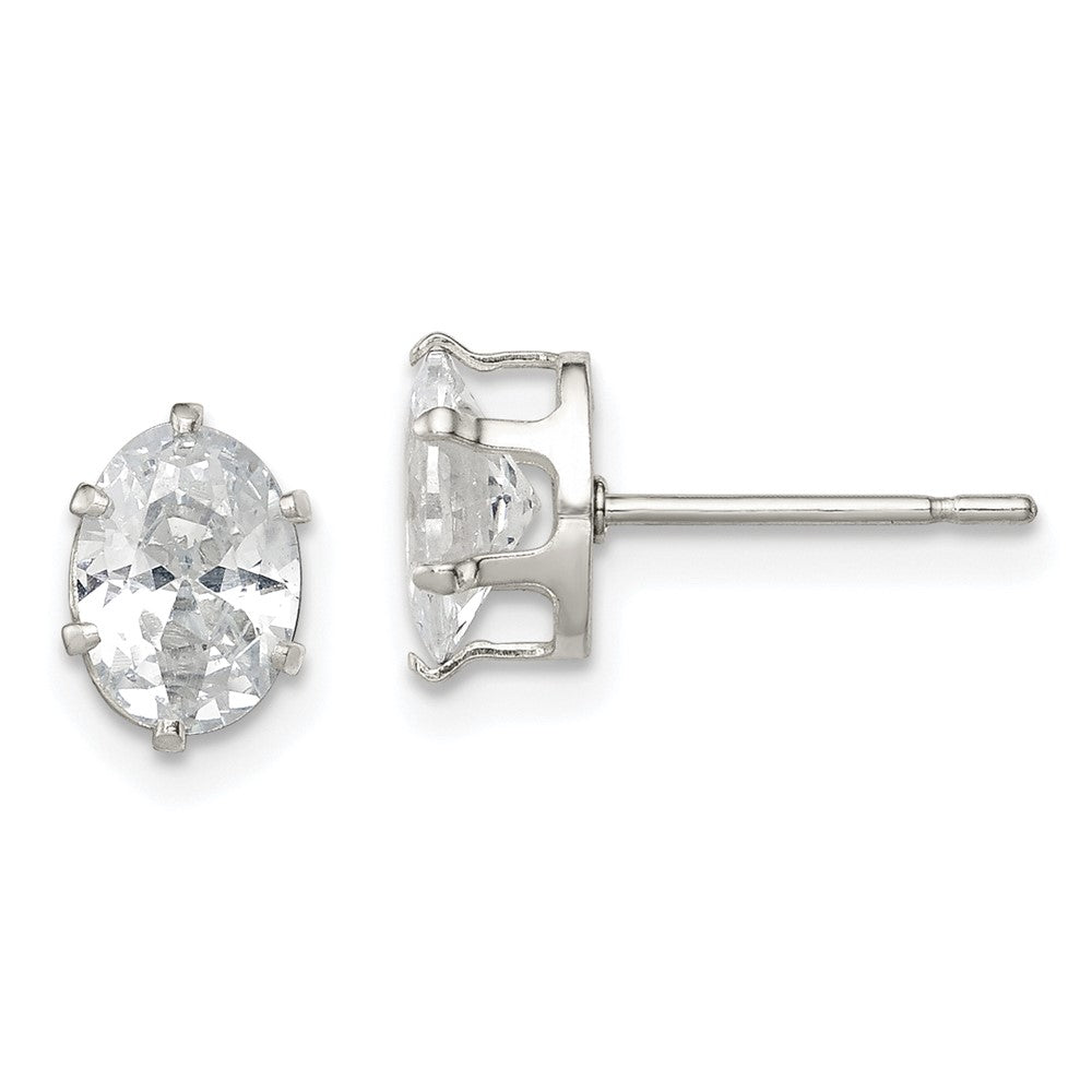 Sterling Silver Fancy Teardrop Earrings
