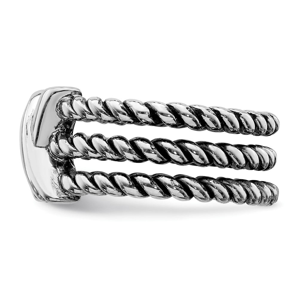 Sterling Silver Oxidized Ring