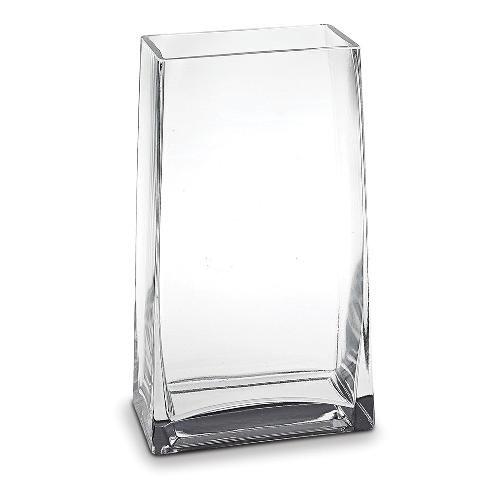 Badash Daydream Handcrafted Lead-free Crystal Rectangle Vase QGM23785