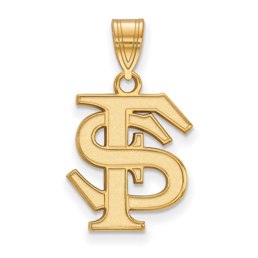10k Gold LogoArt Florida State University F-S Medium Pendant Q1Y003FSU