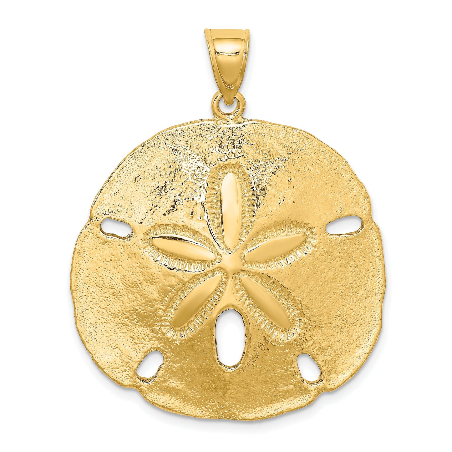 Charms Collection 14K Polished Sand Dollar Charm