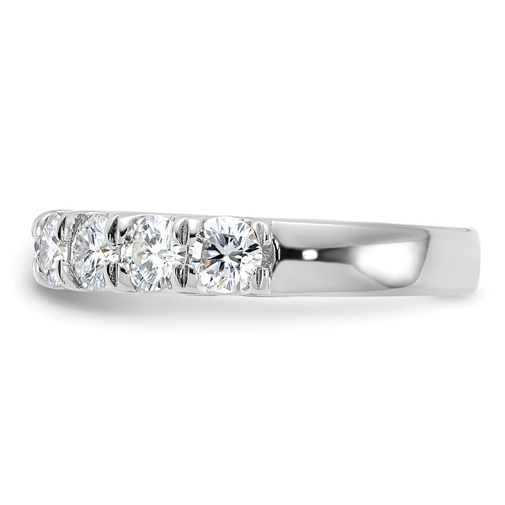 14kw 1.50ct. 9 Stone G H I True Light Moissanite Band