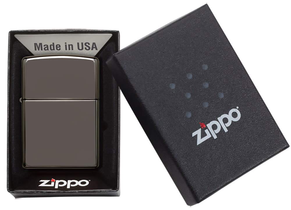 Zippo Classic Black Ice Pocket Lighter