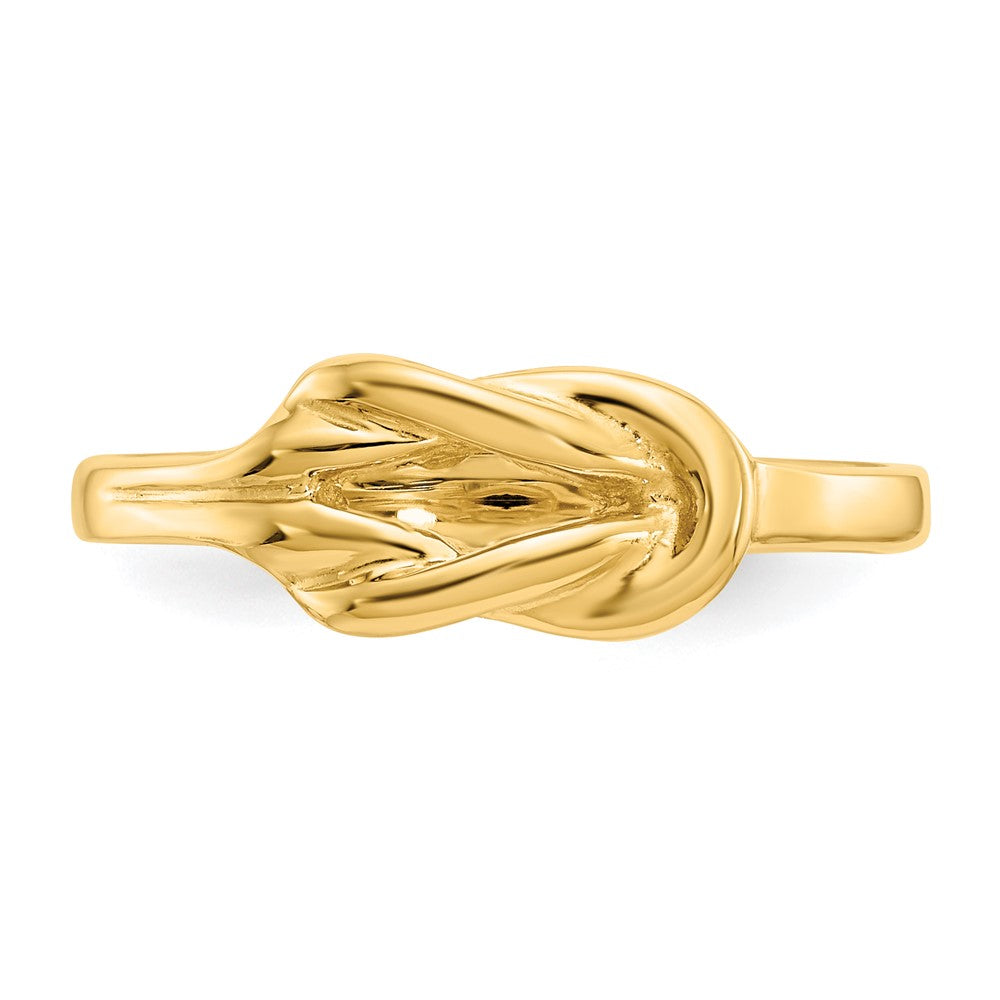 14K Freeform Knot Ring Size 7