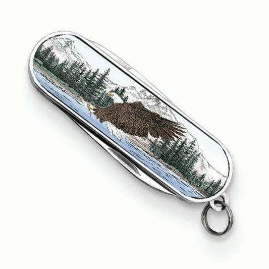 Barlow Designs Color Streaking Eagle Multifunction Knife