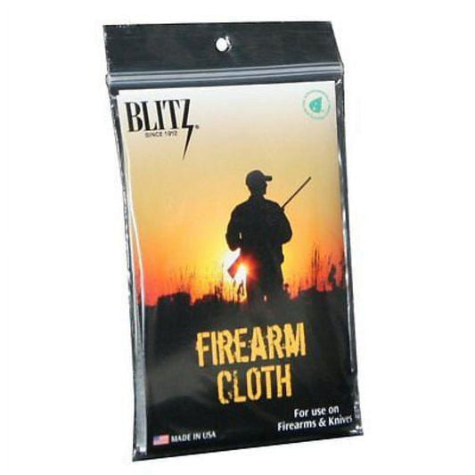 Blitz Firearm Care Cloth 17 X 17 Treated Cotton Flannel QGM20030