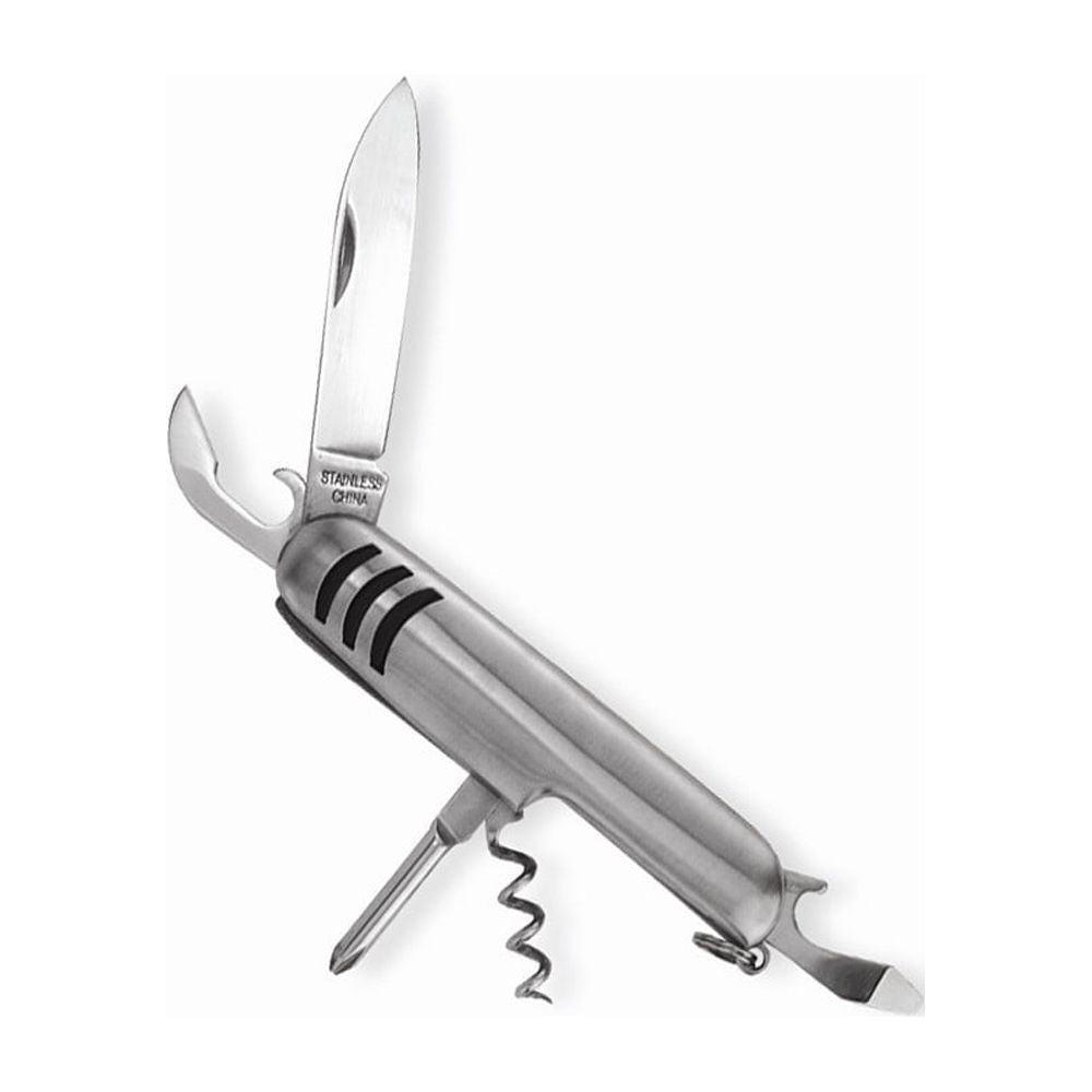 Five Function Stainless Steel Pocket Knife QGP3377