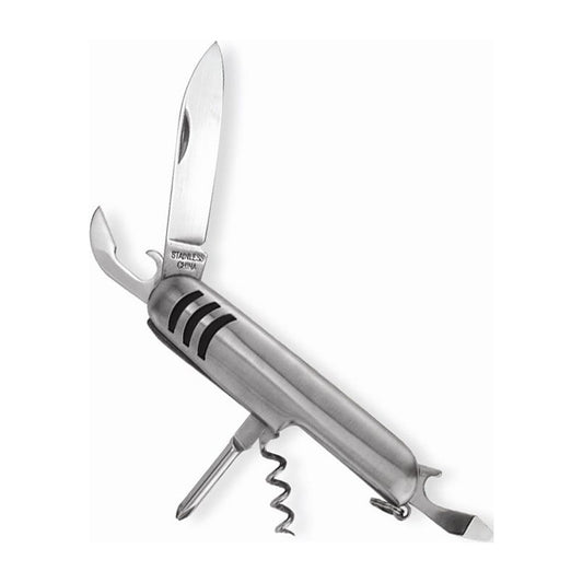 Five Function Stainless Steel Pocket Knife QGP3377