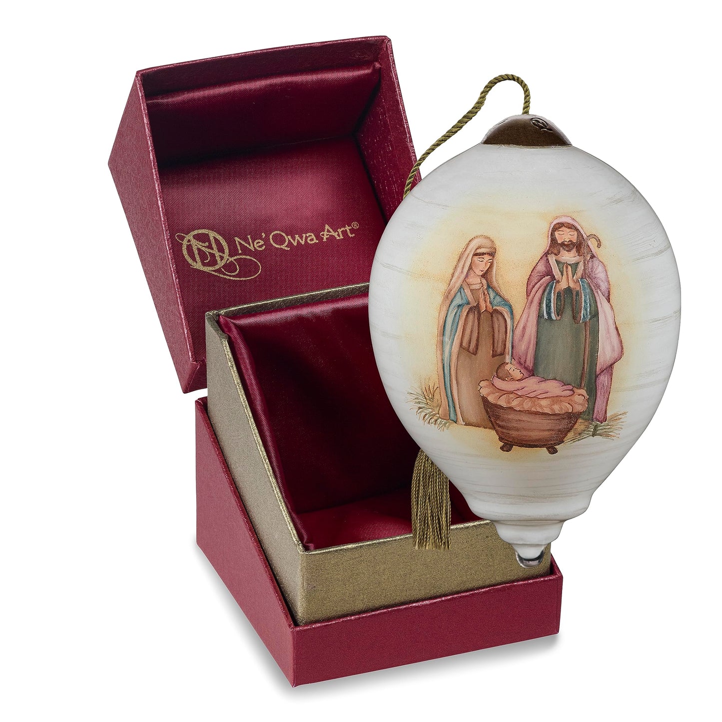 Ne'Qwa Ornament, Let Every Heart Prepare Him Room (7231115)