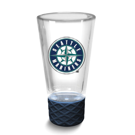 MLB Seattle Mariners Collectors 4 oz. Shot Glass with Silicone Base