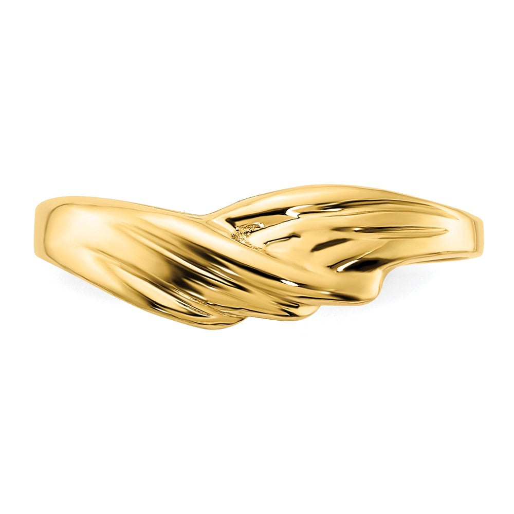 14K Freeform Ring Size 6