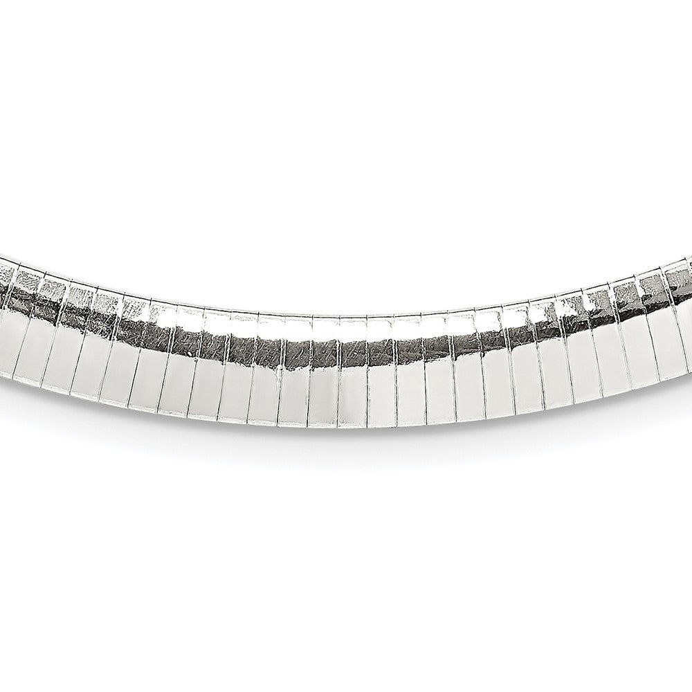 Sterling Silver 8mm Cubetto Necklace 16 Inches
